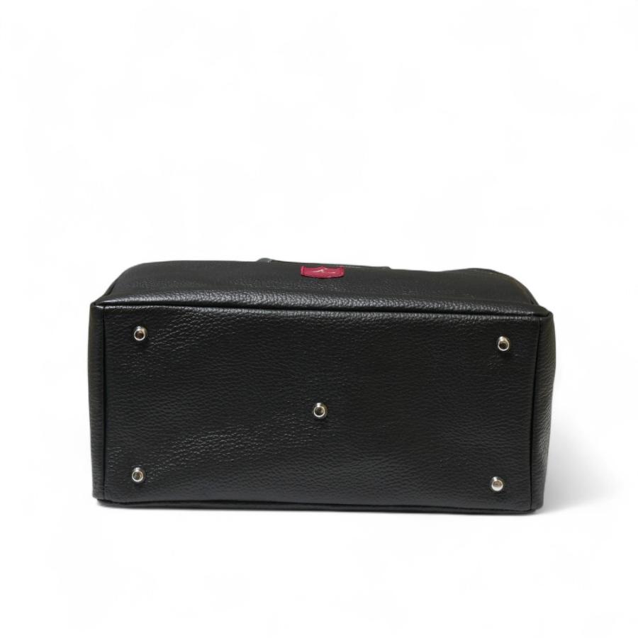 ラウンド トート バッグ イリアック ゴルフ Iliac Golf 本革 ブラック