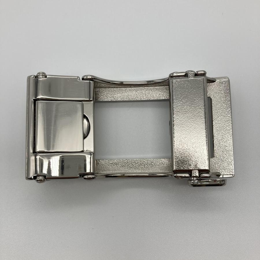 ラチェット式ベルト メンズ ロング 本革 ルールズゴルフ クロコダイル型押し　ブリティッシュレッド_11