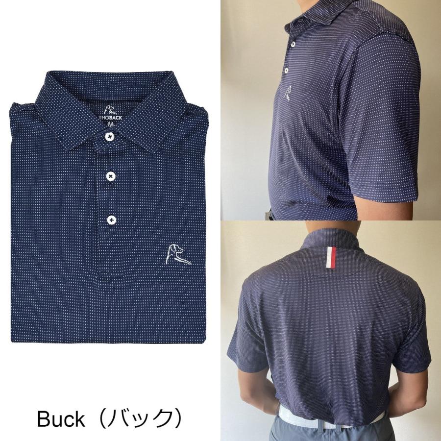 ゴルフ シャツ 半袖 ブランド シンプル ポロシャツ ローバック パフォーマンス ポロシャツ RHOBACK PERFOEMANCE POLO |  | 24