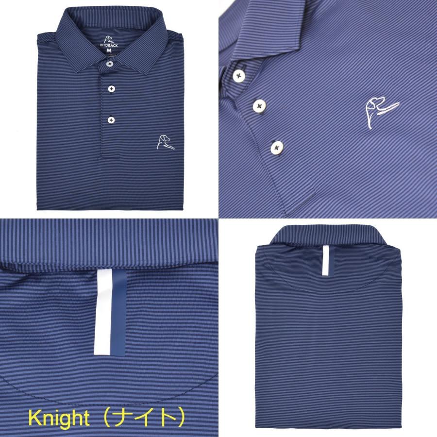 ゴルフ シャツ 半袖 ブランド シンプル ポロシャツ ローバック パフォーマンス ポロシャツ RHOBACK PERFOEMANCE POLO |  | 16