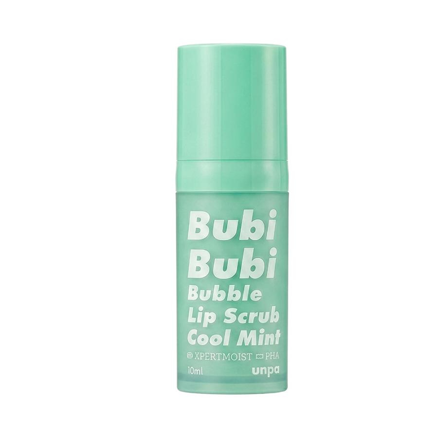 unpa公式 BubiBubi Bubble Lip Scrub 10ml ブビブビ バブルリップスクラブ ピーチ / ミント 唇 スクラブ マイルドピーリング カサカサ 角質ケア ぷるぷる 泡 | unpa | 03
