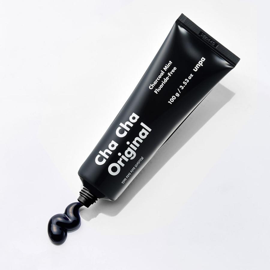 unpa公式 送料無料 ChaCha Original 100g 歯磨き粉 フッ素なし スペアミント味 |  | 01