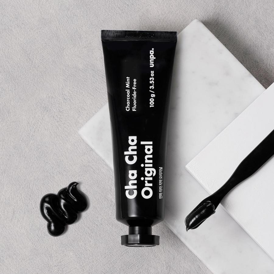 unpa公式 送料無料 ChaCha Original 100g 歯磨き粉 フッ素なし スペアミント味 |  | 02
