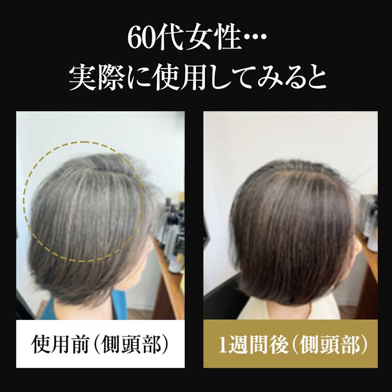 毎日5分置くだけ】白髪用ブラックシャンプー国内正規品 MODAMODA BLACK