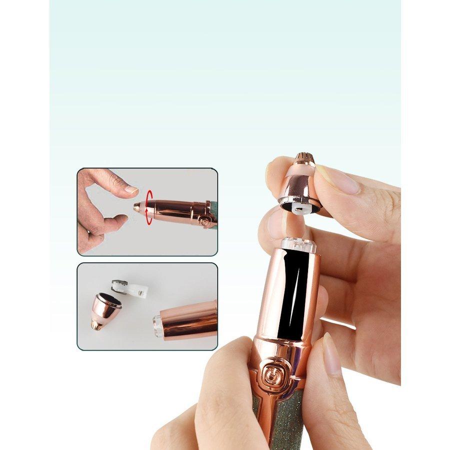 Rumay 眉毛シェーバー メンズ レディースledライト付き 電動 Usb充電式 鼻毛 女性用 コンパクト細い フェイスシェーバー 鼻毛カッター 深剃り プレゼント Myq 104 Rumay 通販 Yahoo ショッピング