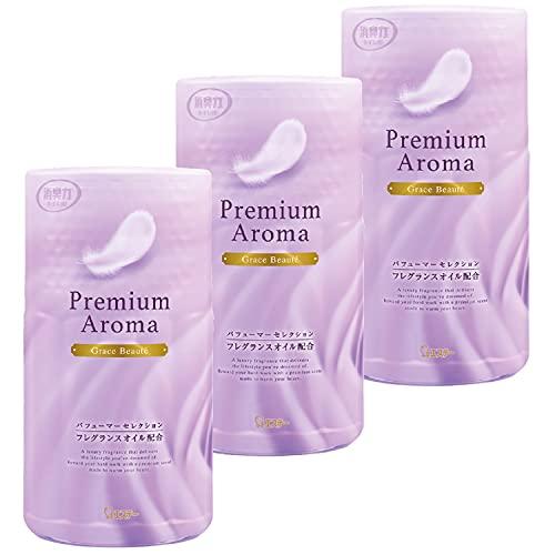 まとめ買いトイレの消臭力 プレミアムアロマ トイレ用 グレイスボーテ 400ml 3個 トイレ 置き型 消臭剤 消臭 芳香剤 Lume036f12e1 ルミーズ 通販 Yahoo ショッピング