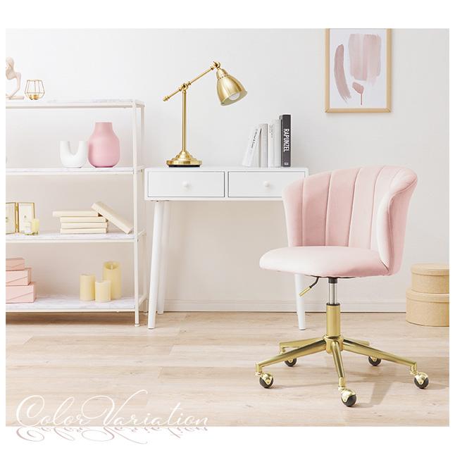 オフィスチェア デスクチェア おしゃれ ゴールド 回転 昇降式