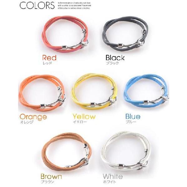 ブレスレット 2重巻き シンプル レザー レディース メンズ アクセサリー ペンダント ネックレス ゆうメール便配送 代引不可 Aquagarage Paypayモール店 通販 Paypayモール