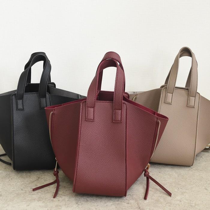 美品✨保存袋つき クレージュ 2way ハンドバッグ ショルダー ブラック aquagarage ハンドバッグ レディース 2way ショルダーバッグ