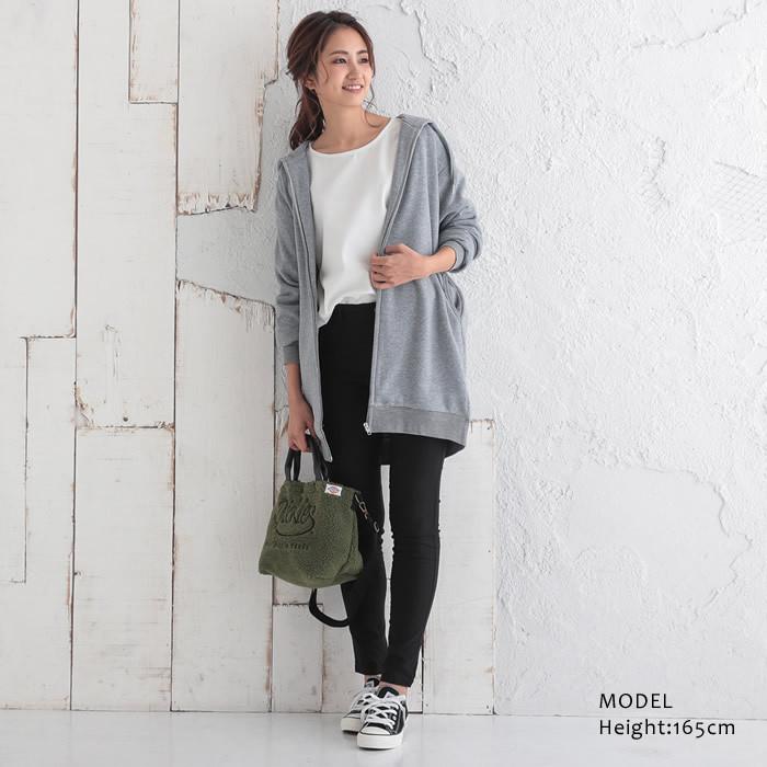 aquagarage（アクアガレージ） 裏起毛 ファスナー パーカー あったか