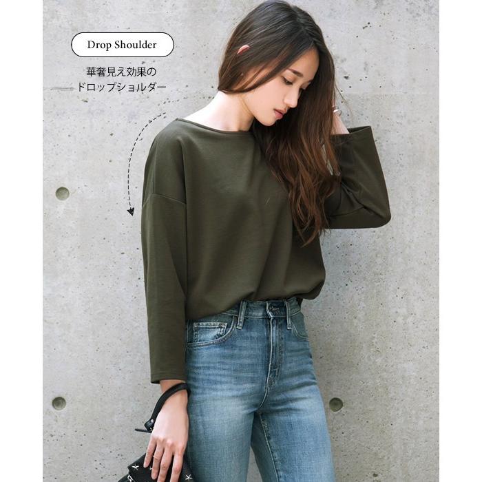 カットソー 春 レディース バックファスナー トップス 無地 カットソー 春 レディース バックファスナー トップス 無地