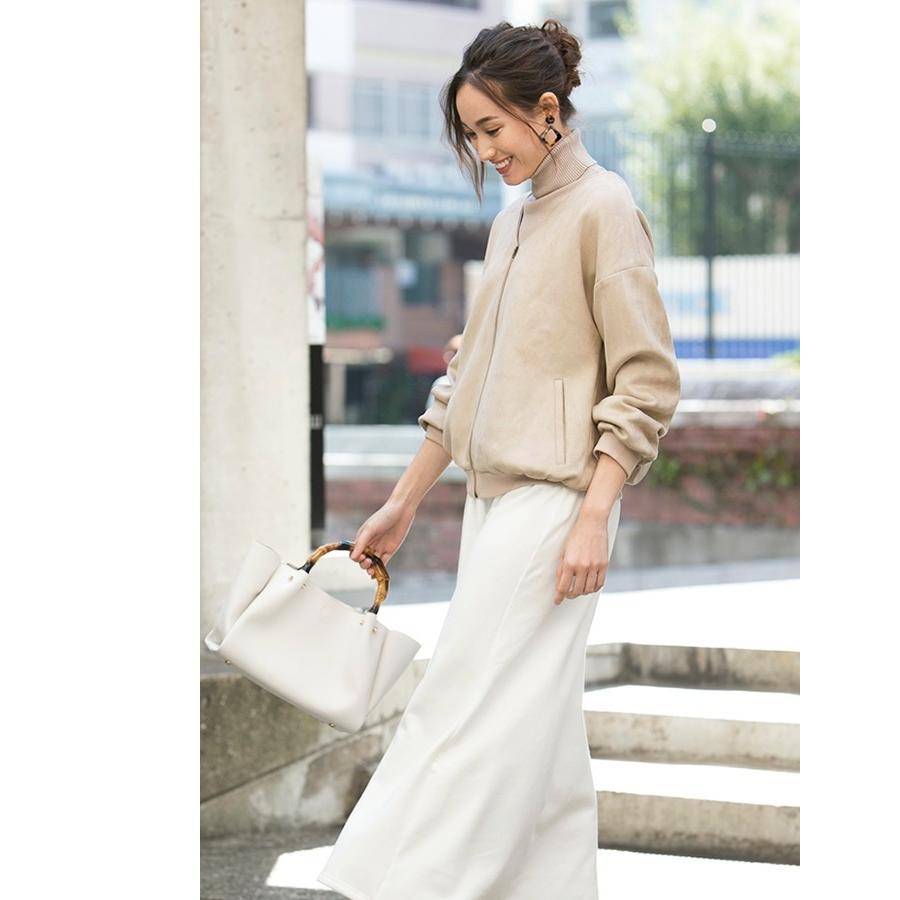 aquagarage ブルゾン 春 レディース アウター Vネック ZIP