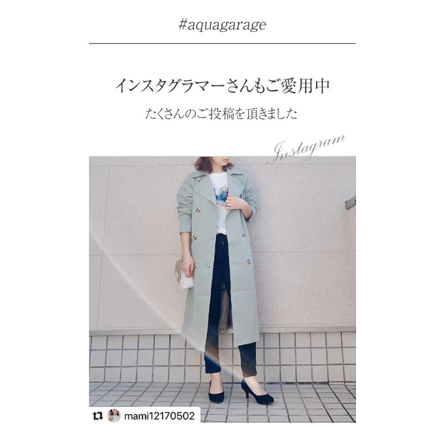 aquagarage トレンチコート 春アウター 40代 入学式 卒業式 aquagarage トレンチコート 春アウター 40代 入学式 卒業式