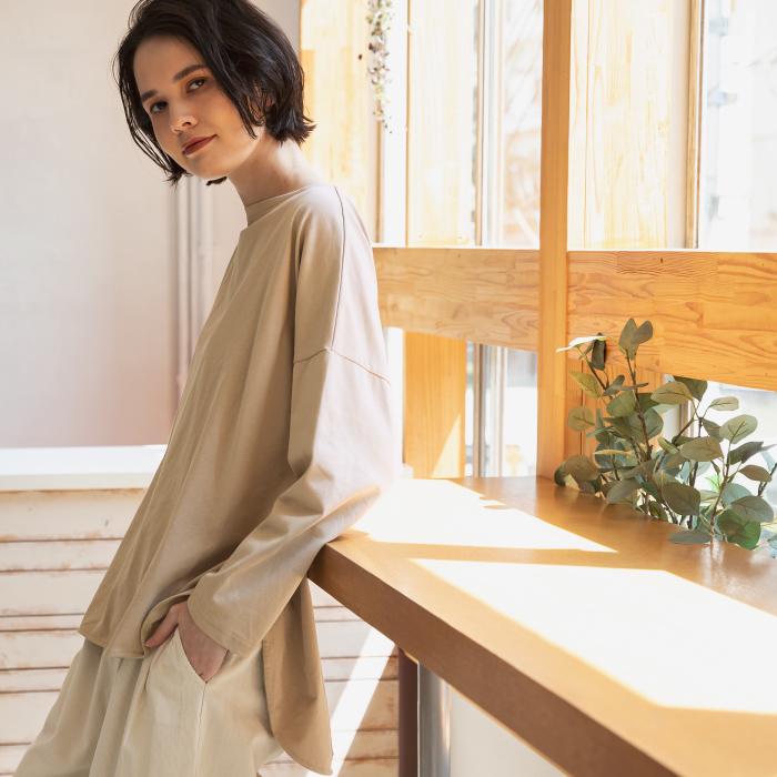 未使用『RE雨宮 長袖Tシャツ ベージュ Lサイズ』 未使用『RE雨宮 長袖Tシャツ ベージュ Lサイズ』