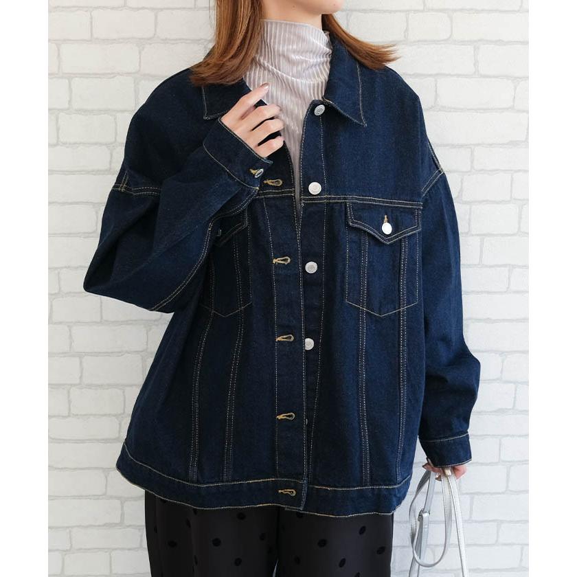 aquagarage（アクアガレージ） ビックシルエットデニムジャケット 春