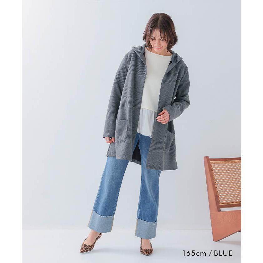 aquagarage（アクアガレージ） ロールアップデニムパンツ 春 夏 秋 冬