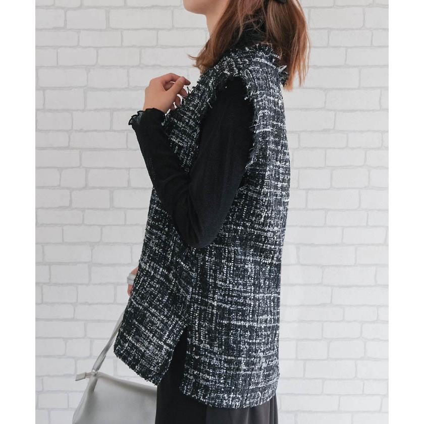 aquagarage（アクアガレージ） 【セットアップ可】ツツイードフリンジ