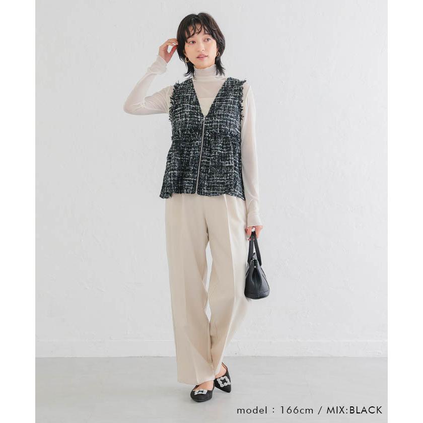 aquagarage（アクアガレージ） 【セットアップ可】ツイードペプラム