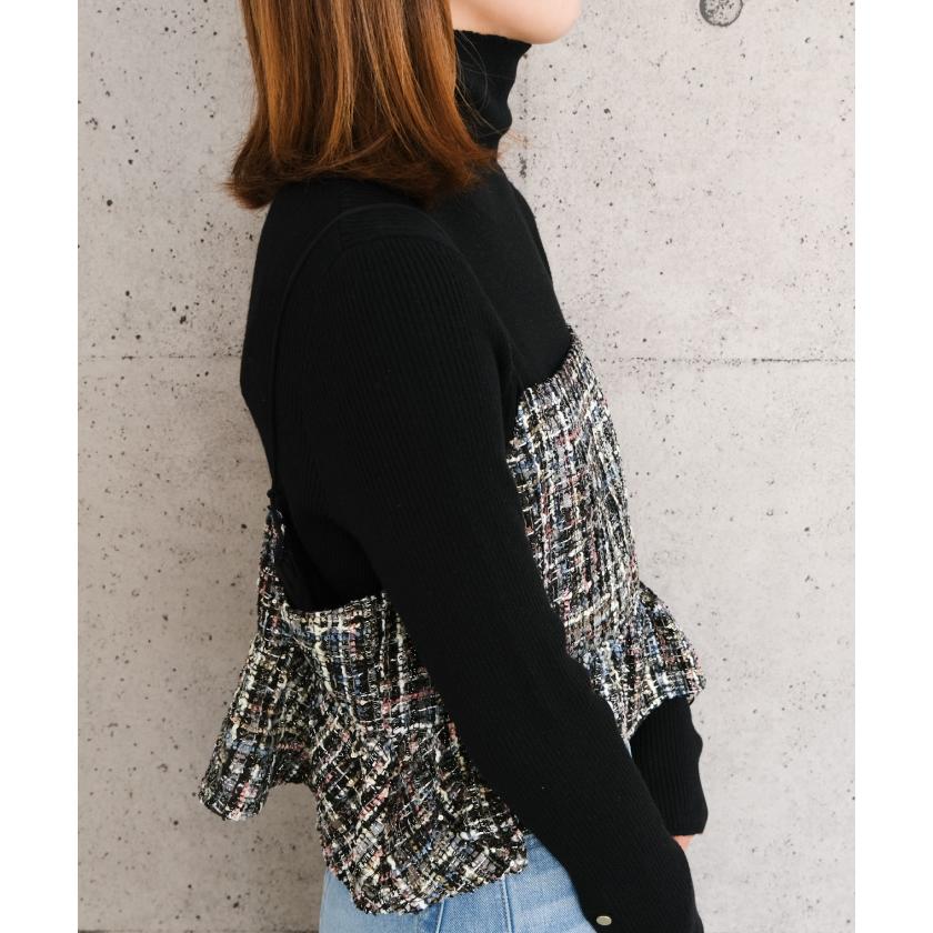 aquagarage（アクアガレージ） ツイードショートキャミビスチェ 春 秋