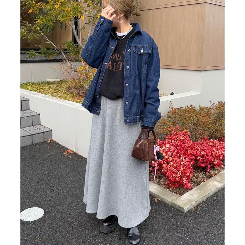 aquagarage（アクアガレージ） スカート 裏シャギー フレア ロング