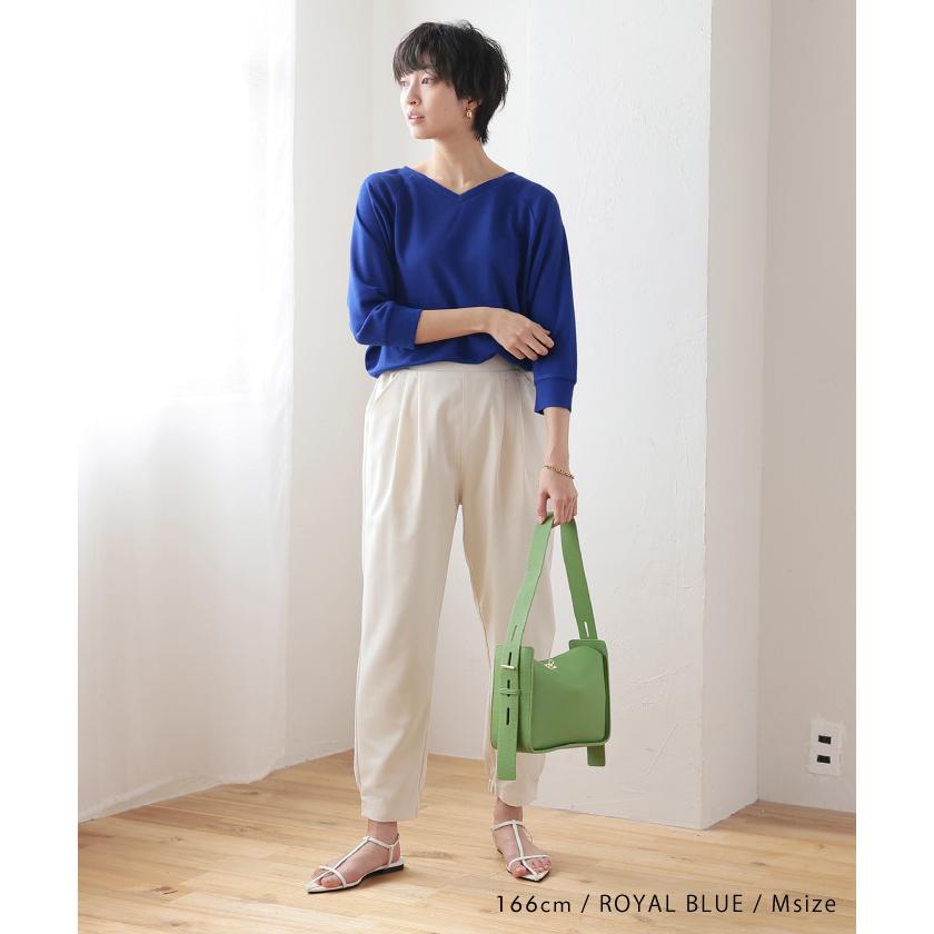 レオナール三分袖 トップス - トップス レオナール三分袖 トップス - トップス