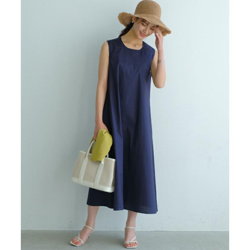 ワンピース ロングシャツ レディース バックリボン きれいめ ネイビー