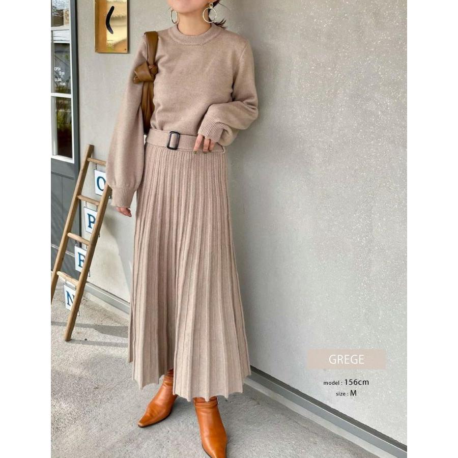 aquagarage ニットセットアップ ニットスカート トップス