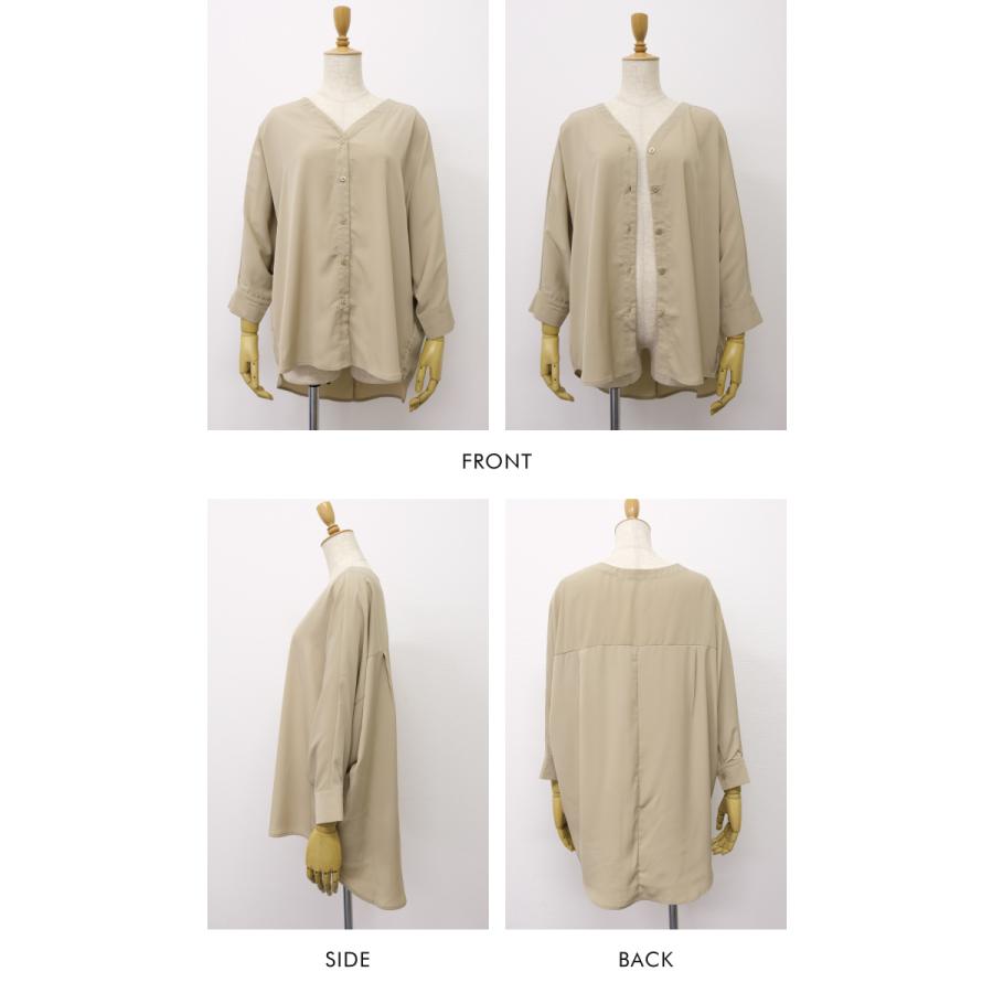 aquagarage シャツ ブラウス ドルマンスリーブ トップス