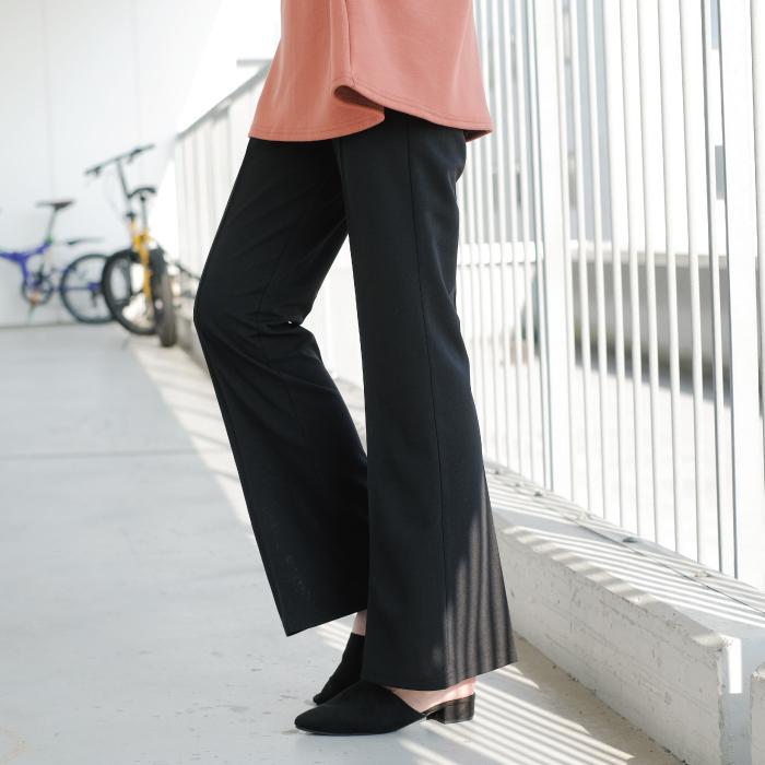 aquagarage セミフレアパンツ センターシームパンツ レディース aquagarage セミフレアパンツ センターシームパンツ レディース