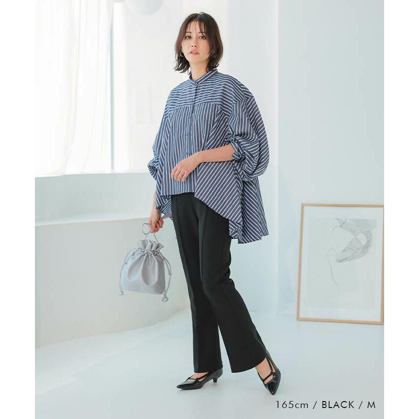 aquagarage（アクアガレージ） 裏起毛フレアパンツ レディース M L LL