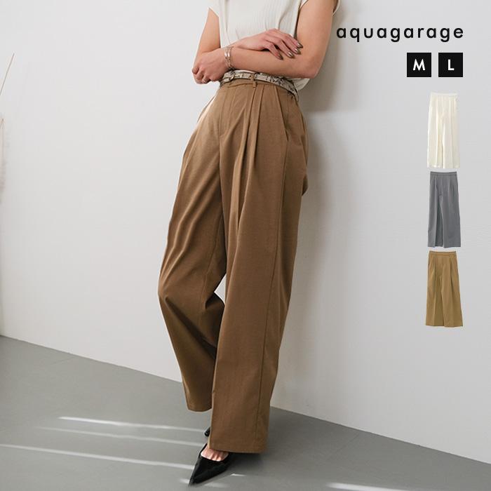 aquagarage（アクアガレージ） イージータックパンツ レディース M L