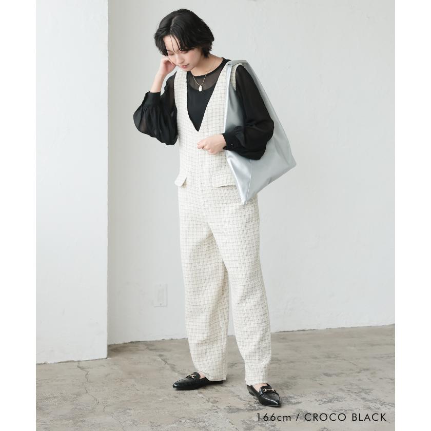 aquagarage ローファー フラットシューズ タッセル おじ靴