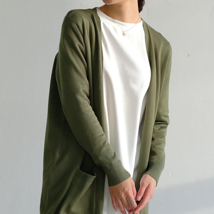 aquagarage ロングカーデ カーディガン レディース ニット aquagarage ロングカーデ カーディガン レディース ニット