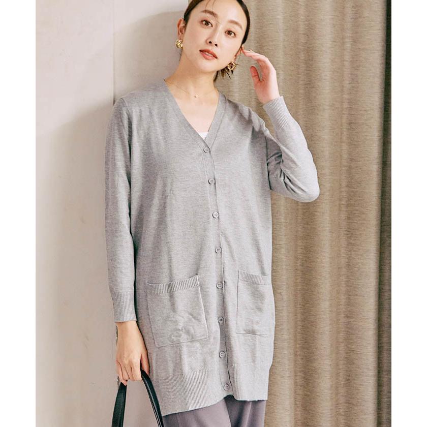 aquagarage ロングカーデ カーディガン レディース ニット