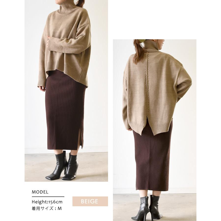 aquagarage ニット トップス レディース 秋 冬 長袖 M L aquagarage ニット トップス レディース 秋 冬 長袖 M L