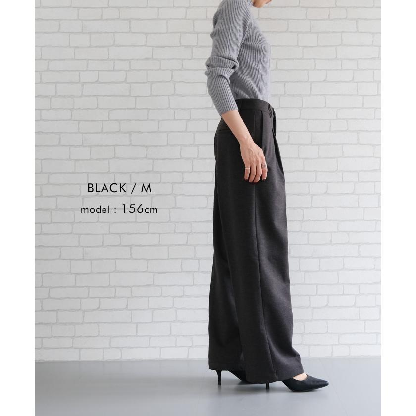 aquagarage（アクアガレージ） フランネルタックパンツ レディース 秋