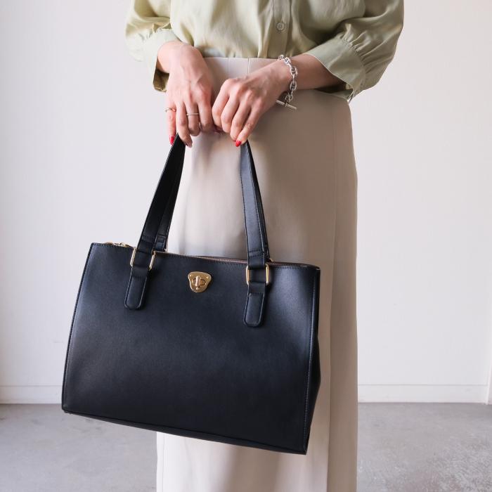 新品】COACH トートバック 2WAY ショルダーストライプ ロゴ ブラウン系