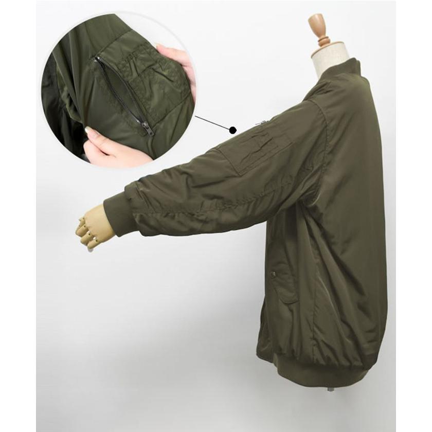 aquagarage（アクアガレージ） MA-1 ブルゾン レディース リバーシブル