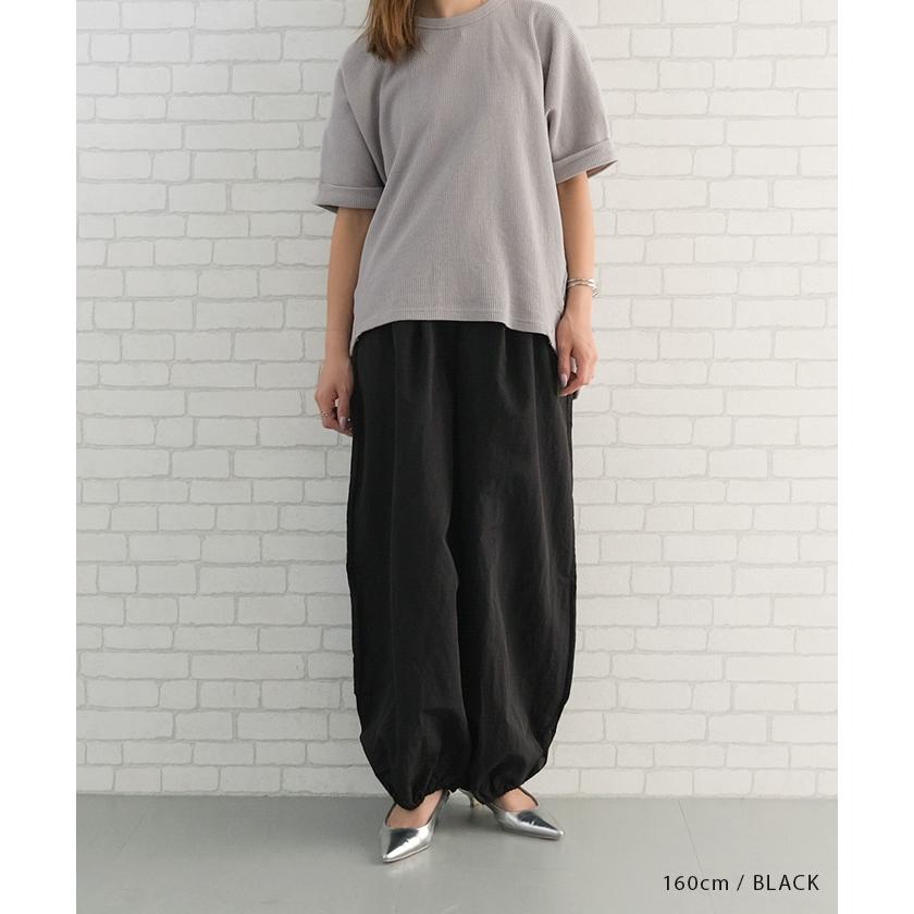aquagarage タックバルーンパンツ レディース 春 夏 秋 M ≪ゆうメール 