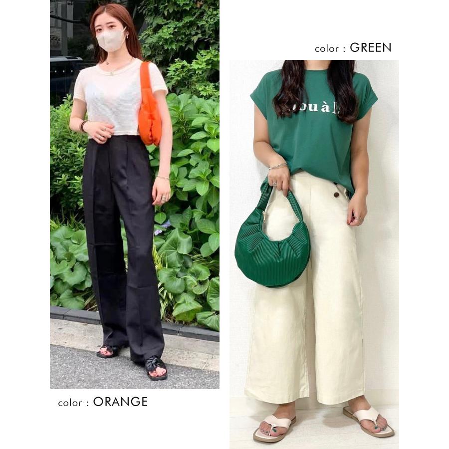 aquagarage クロワッサンバッグ ハンドバッグ レディース ハーフ