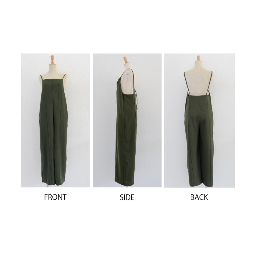 aquagarage カットジョーゼットサロペット 春 夏 秋 P M L aquagarage カットジョーゼットサロペット 春 夏 秋 P M L