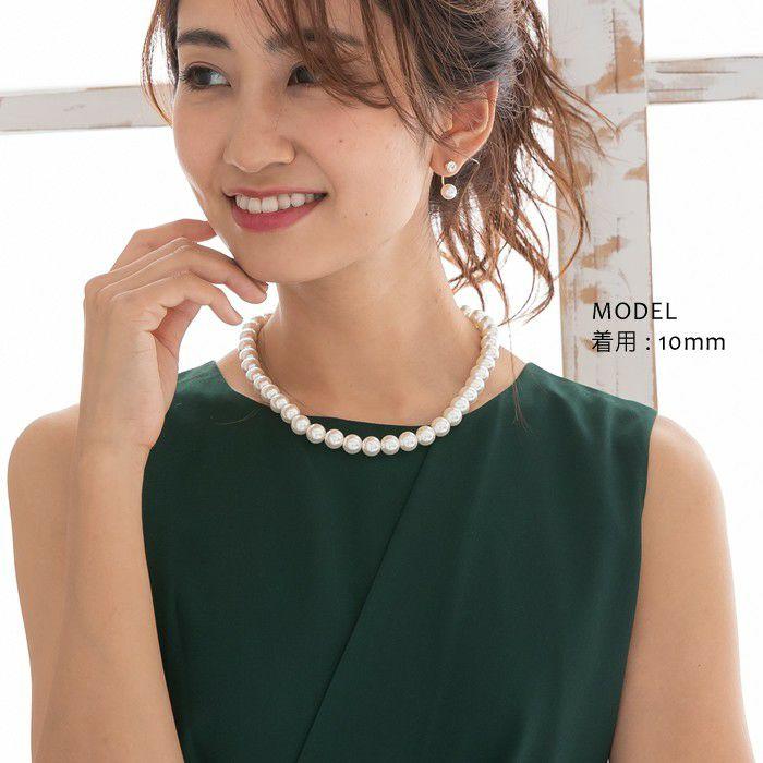 パール アクセサリー まとめ売り 10 aquagarage（アクアガレージ） パールネックレス レディース 8ミリ or