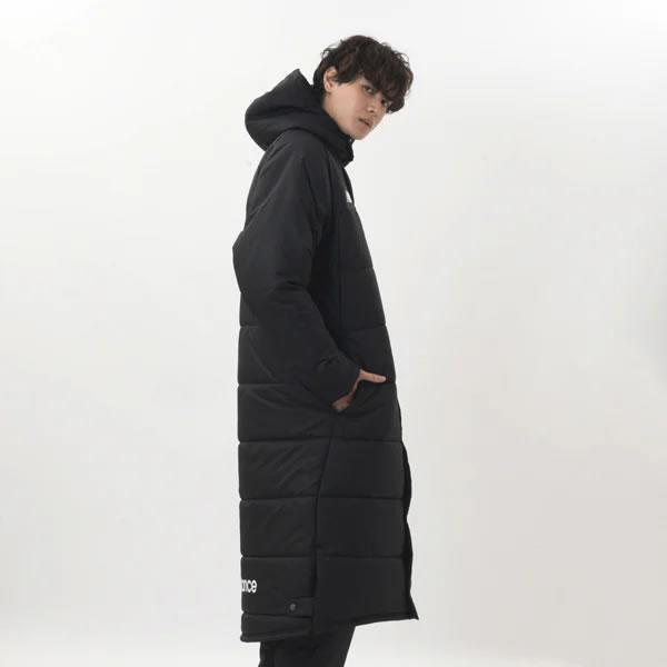 New Balance ニューバランス　ブラック ベンチコート New Balance（ニューバランス） ベンチコート メンズ JMJF1424BK