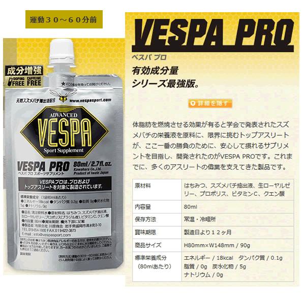VESPA PRO ROM SPORTSオリジナル4点SET！ ベスパ スポーツサプリメント