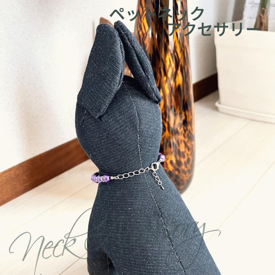 犬服・アクセサリー Runa ハートアクセサリー 小型犬 猫 首輪 ペットチョーカー ネックリング 犬