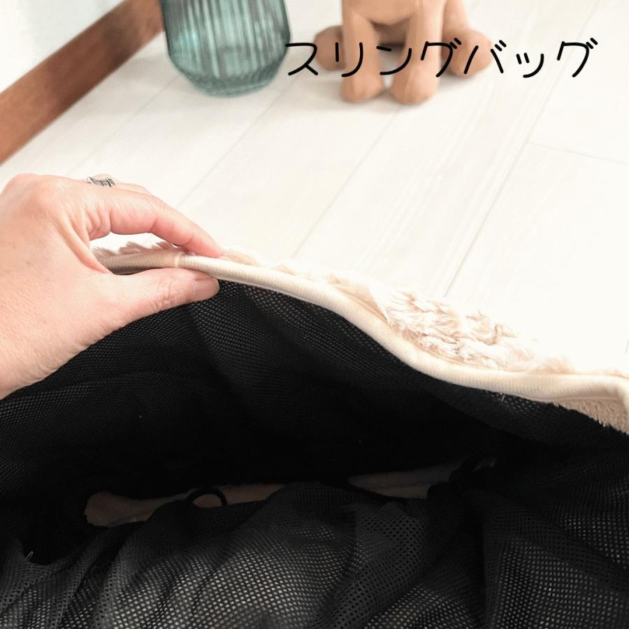 エンボスファースリングバッグ ペットスリングバッグ ペットキャリー