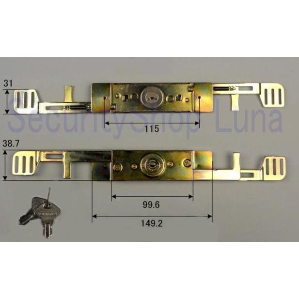 文化シャッター ｓｔ １３ Aタイプ 旧型ハイロック ｋｓ ２２代替品 鍵違い 在庫品 Ks 22 St 13 セキュリティショップ ルナ 通販 Yahoo ショッピング