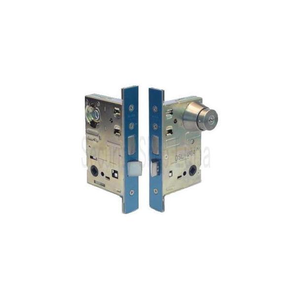 MIWA　Ｕ９LA-2・CS　（バックセット：31・38・51・64mm）扉厚33〜41mm　シルバー色（ＳＴ）　　錠ケース＋Ｕ９シリンダー【在庫品】 | 