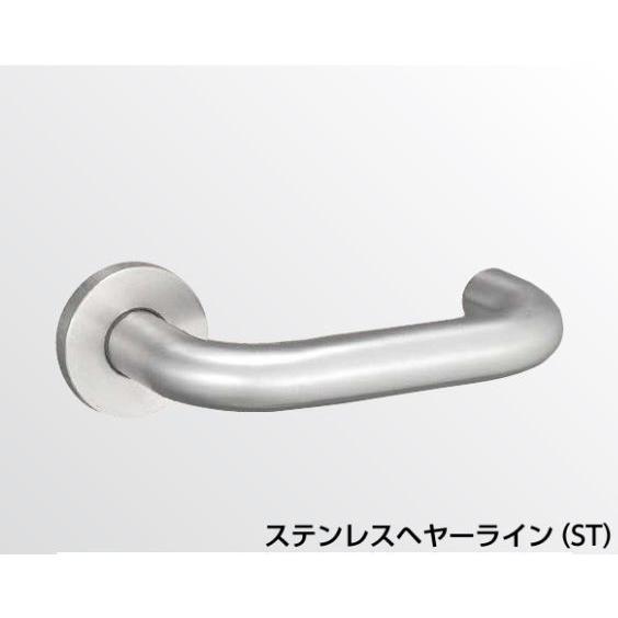 美和ロック LA64.KNB 扉厚33〜41mm LA用ステンレスヘヤーライン