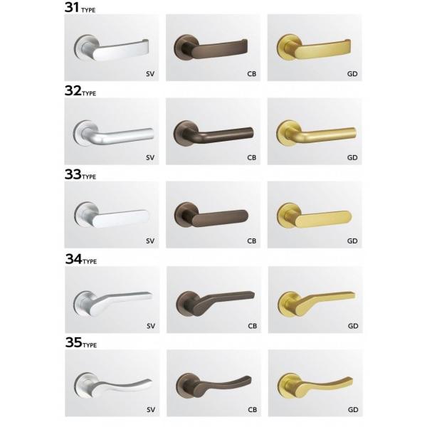 miwa 美和ロック 鍵 U9BE1LA-1 LA /LO用ハンドル33 MIWA U9LA33－1型 BS64mm 扉厚33～41.37～41（A)mm 右左勝手